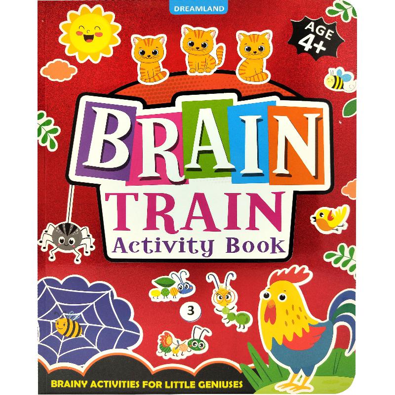 961Home | Brain Train Activity Book for Kids Age 4+ - With Colouring ...