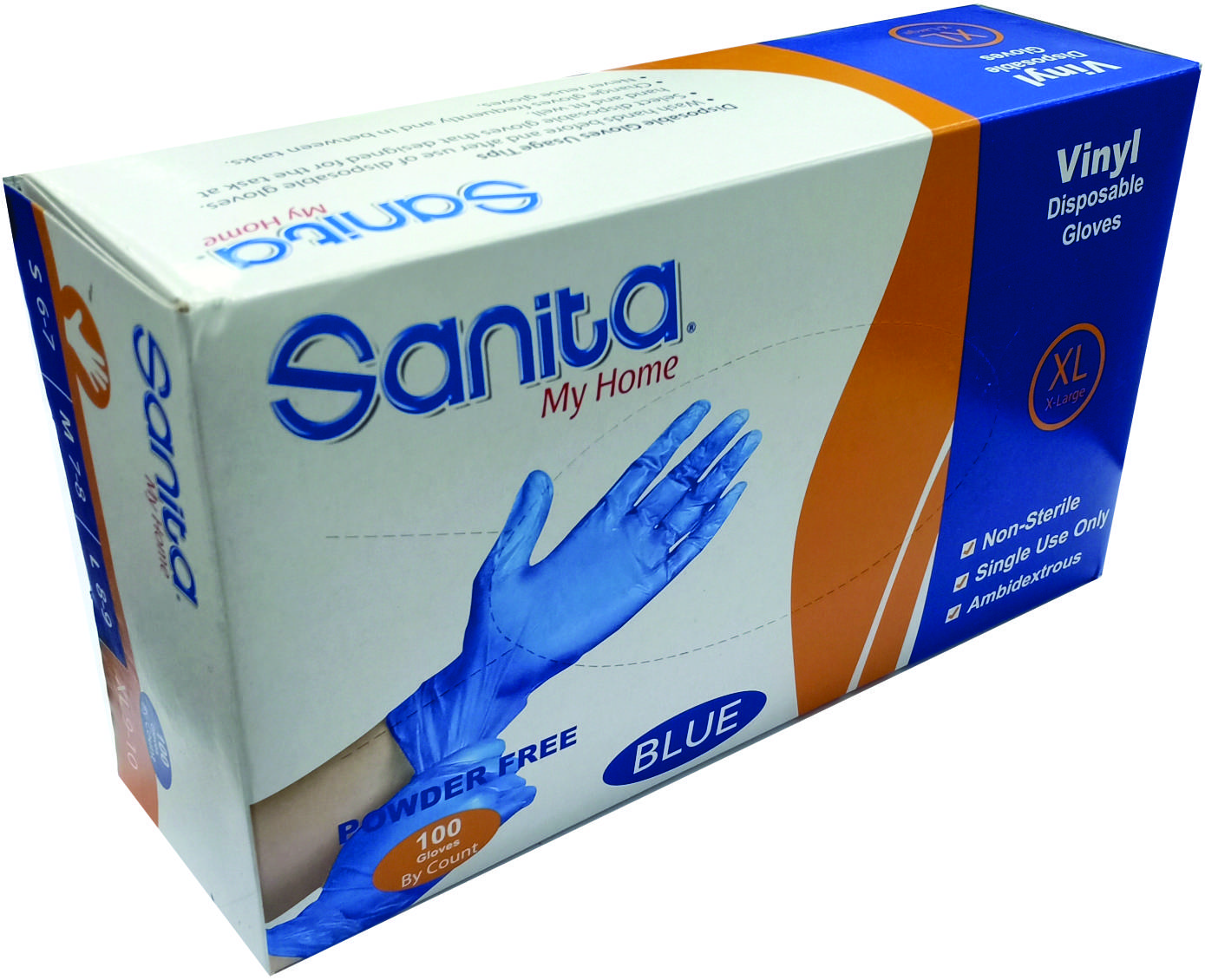 sanita vinyl gloves