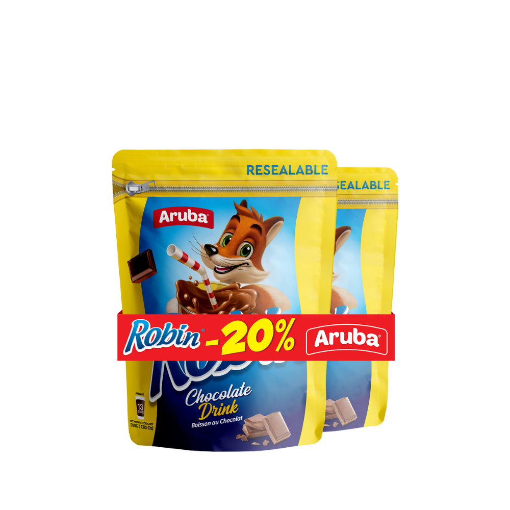 961Home | 2 x Aruba Robin Chocolate Drink Powder Doypack