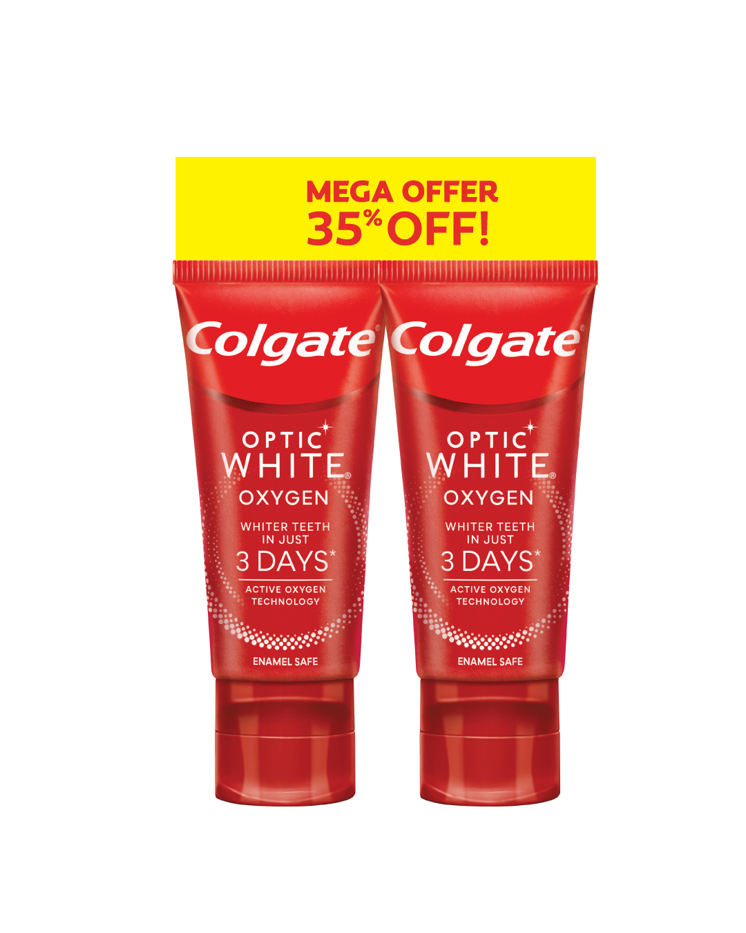 Ozone O2 Colgate 961Home | 2x Colgate Optic White Oxygen Whitening Toothpaste
